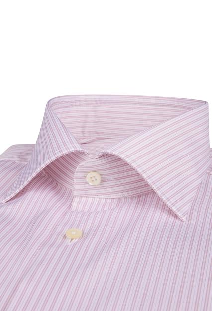 Stenströms Slimline White/Pink Stripe